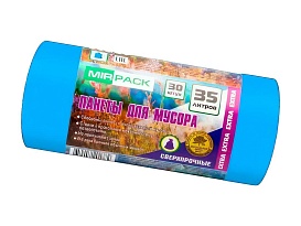 Мешки для мусора 35 л, ароматизированные, синие, в рулоне 30 шт., ПНД, 12 мкм, 640х500 мм, EXTRA, 3530661 в Ереване Мешки для мусора 35 л, ароматизированные, синие, в рулоне 30 шт., ПНД, 12 мкм, 640х500 мм, EXTRA, 3530661 в Ереване