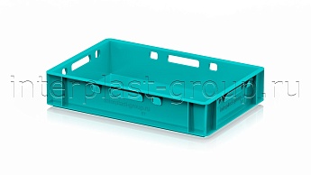 Ящик для мяса и колбасных изделий Е-1 бирюзовый в Ереване Ящик для мяса и колбасных изделий Е-1 бирюзовый в Ереване