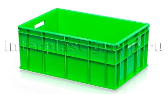 Ящик для молока, мяса, овощей и фруктов сплошной светло-зеленый в Ереване