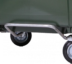 Педаль для мусорного контейнера 660 л.  серый в Ереване