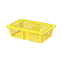 Ящик продуктовый универсальный желтый в Ереване