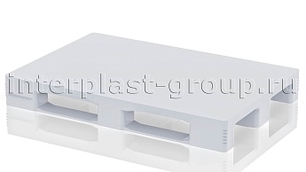 Поддон пластиковый гигиенический V1 (без бортика) белый в Ереване