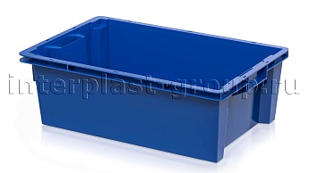 Ящик универсальный для овощей, фруктов и хлеба сплошной синий в Ереване