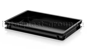 Ящик для полуфабрикатов сплошной черный в Ереване