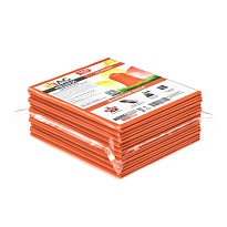 Мешки для мусора 160 л, оранжевые, в пачке 10 шт., ПВД, 40 мкм, 900х1100 мм, i-Bag в Ереване