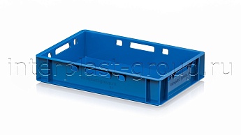 Ящик для мяса и колбасных изделий Е-1 голубой в Ереване Ящик для мяса и колбасных изделий Е-1 голубой в Ереване