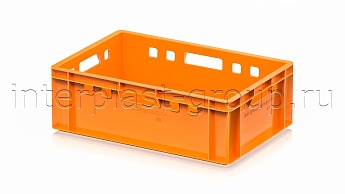 Ящик для мяса и колбасных изделий Е-2 оранжевый в Ереване Ящик для мяса и колбасных изделий Е-2 оранжевый в Ереване