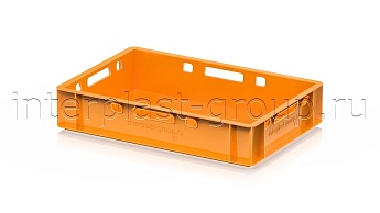 Ящик для мяса и колбасных изделий Е-1 оранжевый в Ереване Ящик для мяса и колбасных изделий Е-1 оранжевый в Ереване