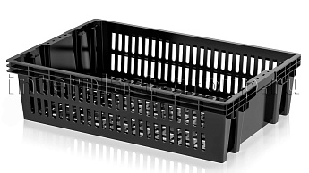 Ящик для овощей, фруктов и хлеба Евролоток черный в Ереване