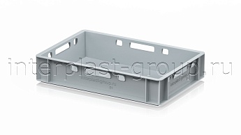 Ящик для мяса и колбасных изделий Е-1 серый в Ереване Ящик для мяса и колбасных изделий Е-1 серый в Ереване